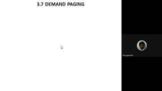 MODULE 3 LECTURE 9: DEMAND PAGING
