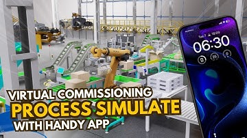 🔥 Introducing My Own iPhone App for Virtual Commissioning with Process Simulate! 🔥