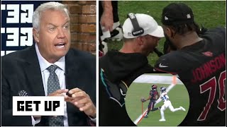 Rex Ryan GOES CRAZY Cards Jonathan Gannon apologizes for furiously scolding & HIT Emari Demercado
