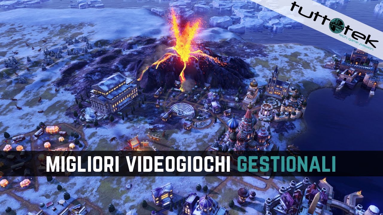 Migliori videogiochi gestionali in commercio