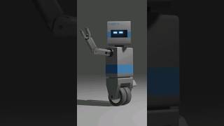 3D Robot Blender Animation Test Loop (Inspired by: WALL-E) #3d #animation #blenderanimation
