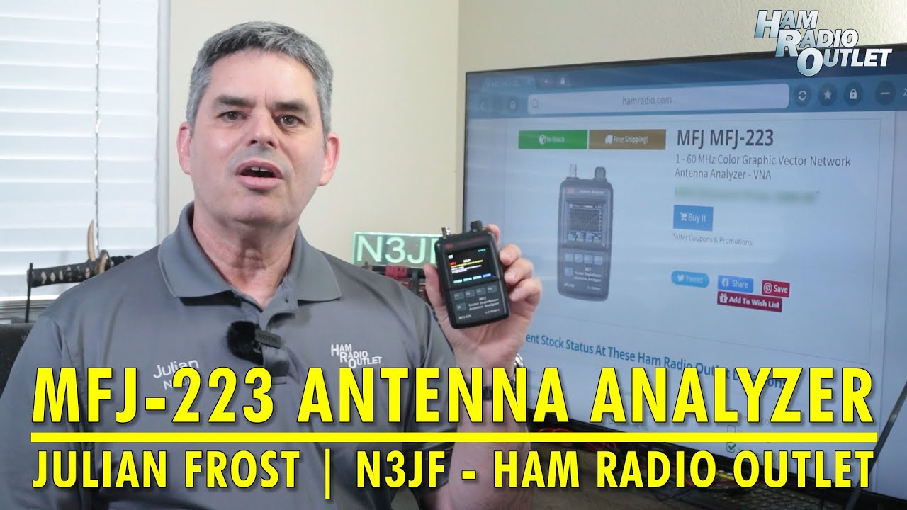 アマチア無線　MFJ-223アンテナアナライザー アマチア無線 MFJ-223アンテナアナライザー - メルカリ
