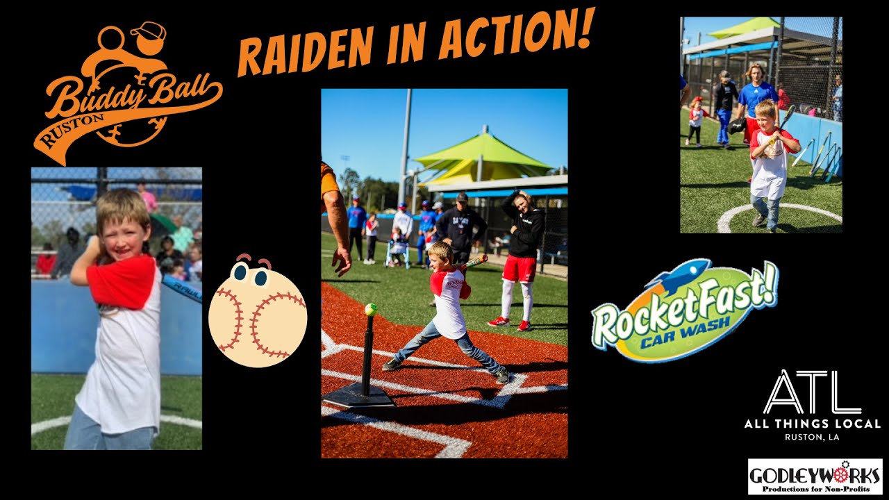 Buddy Ball Ruston RAIDEN'S 2ND At Bat Week 2 ANDIE Scores! Streamed ...