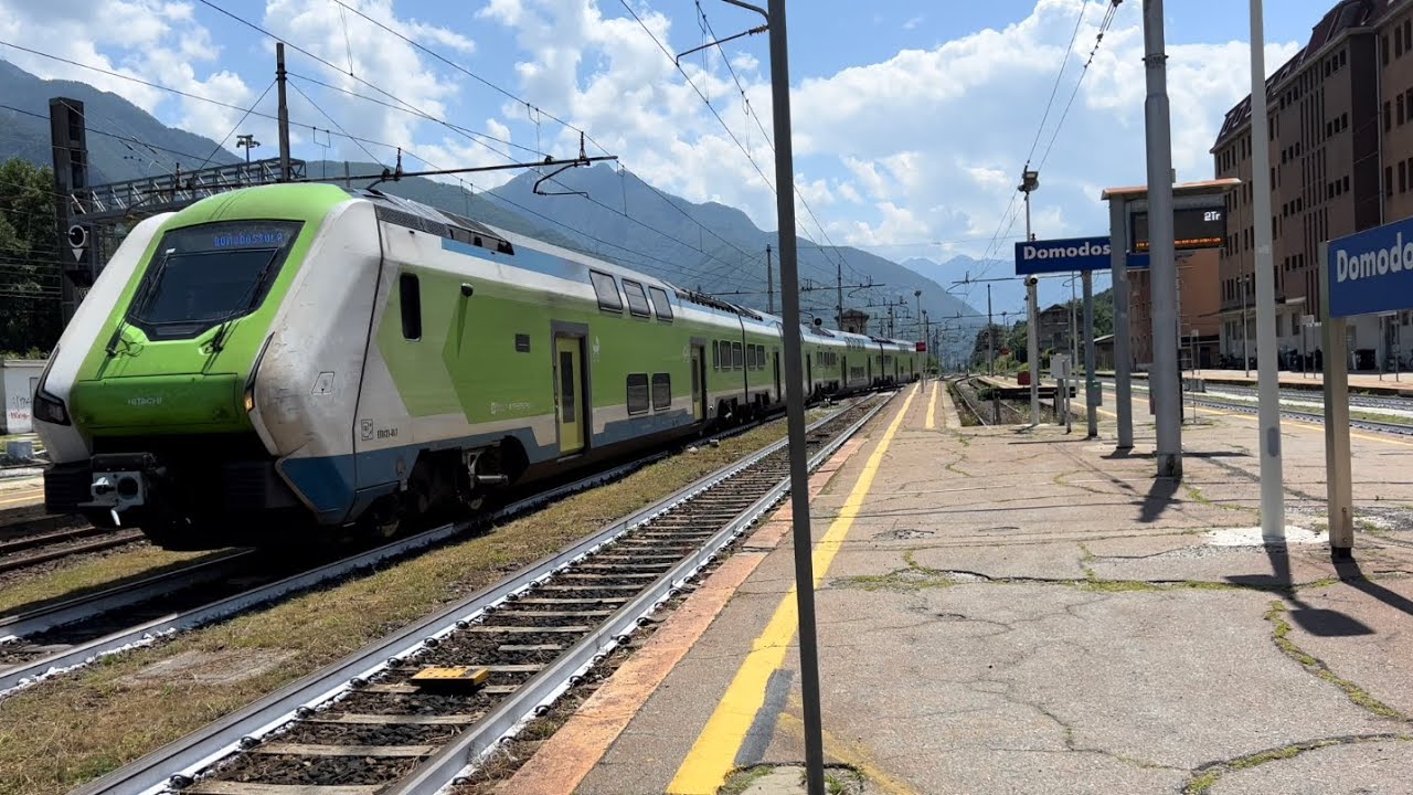 Bahnverkehr in Domodossola (07.07.2023)