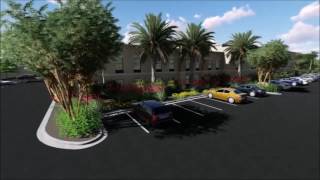 Hampton Inn and Suites Shea Redevelopment Fly-through