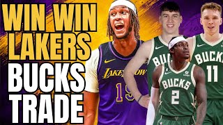 Lakers U0026 Bucks Winwin Trade For Myles Turner
