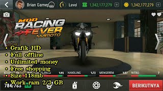 Game balap liar || Mod racing fever moto unlimited money 🔥 screenshot 3