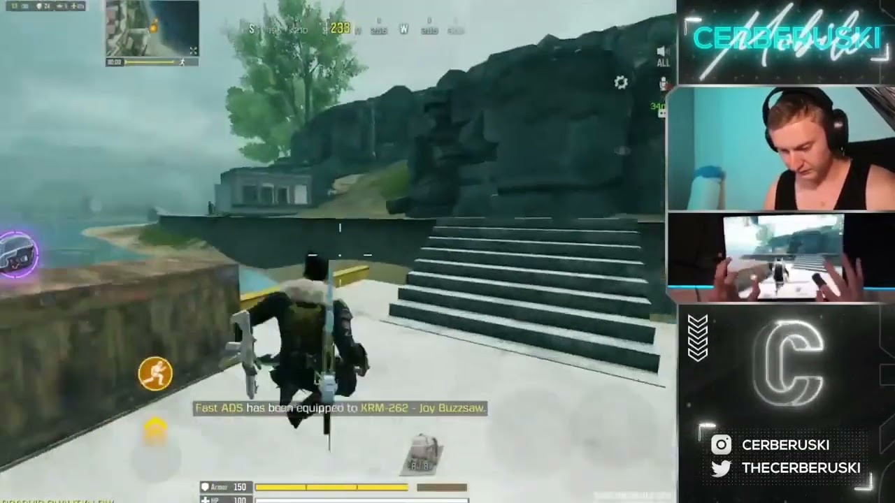 Fatest handcom ft. cerberuski|Cod Mobile gameplay