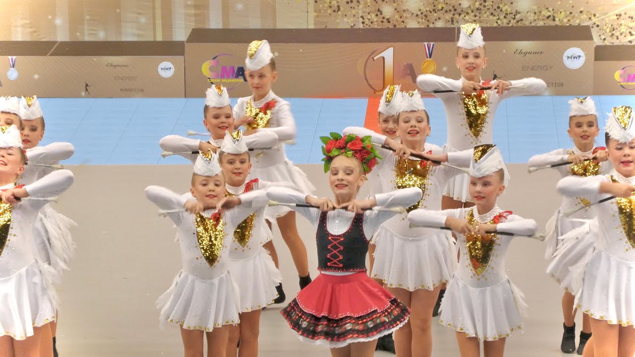 Majorettes *DM STUDIO Dačice* - BATON cadet, Mažoretky / Hradec Kralove 2025