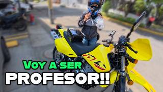 Vamos a ser Profesores 😱 SUZUKI DR 650  VLOG