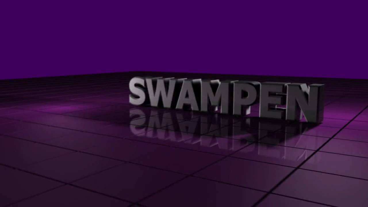 3D Intro Text Cinema 4D "swampen"