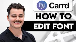 How To Edit Font In Carrd [2026 Guide]