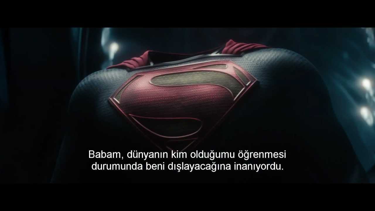 'Man Of Steel' Filminin Türkçe Altyazılı Fragmanı