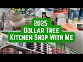 NEW &amp; Best Dollar Tree Kitchen Items | Shop With Me in January 2025 #dollartree