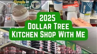 NEW & Best Dollar Tree Kitchen Items | Shop With Me in January 2025 #dollartree