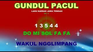#not gundul pacul ( angka ) - lagu daerah jawa tengah