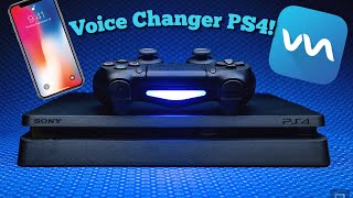 How To Use a Voice Changer For PS4!