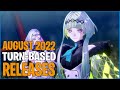 August 2022 Top PC Turn Based RPGs and Strategy Games Releases