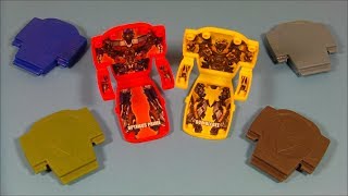2007 TRANSFORMERS LUNCHABLES SET OF 6 MOVIE COLLECTORS TOY'S VIDEO REVIEW