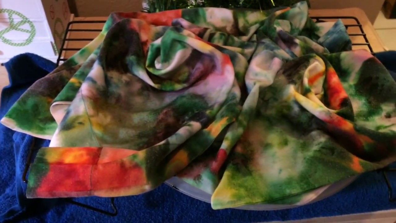 DIY tiedye Pillowcase YouTube