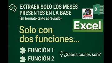🧩 Solo dos funciones… y Excel te dirá los meses ocultos en tu base 😱