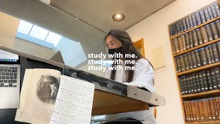 college vlog | write an essay with me !!