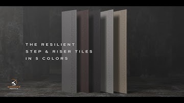 Exclusive Step & Riser tile collection introduction video for Creanza by Sandhya Infoprint