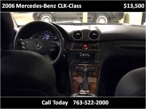 2006 Mercedes-Benz CLK-Class Used Cars Golden Valley MN ...