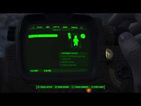 Video: Fallout 4 - Out Of Time, Codsworth, Trezor 111, Svetišče, Konkord, Rdeča Raketa