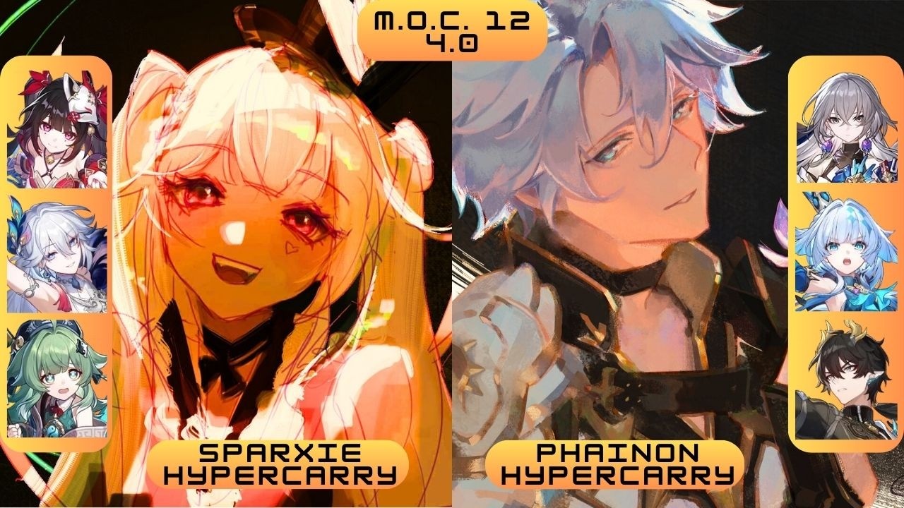 Elation Supremacy!!! Sparxie is awesome and Phainon is still amazing - MOC12 - Honkai Star Rail 4.0