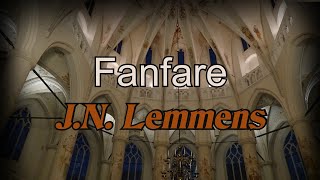 J.N. Lemmens - Fanfare - Gert van Hoef - Grote Kerk Harderwijk