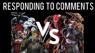 Would These Shooter Heroes Survive the DOOM Invasion? (Responding to Comments)