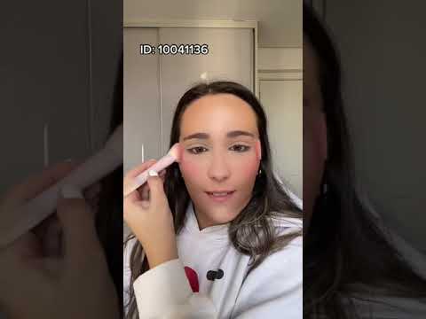 Tentando me maquiar só com makes da SHEIN usando esse filtro de assimetria 🤣 DIA DO NAMORADOS