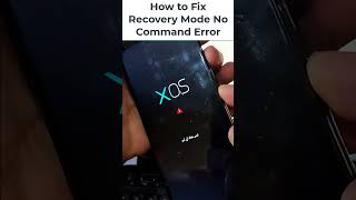 How to fix Error no command recovery mode all mobile/حل مشكلة لا توجد خدمة عند الدخول على الركوفري