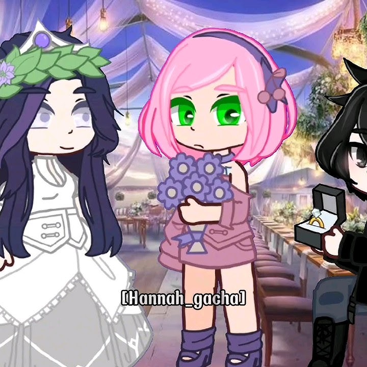 Behind you... | #gacha #gachaclub #naruto #gachameme #gachatrend #hinata #sakura #sasuke