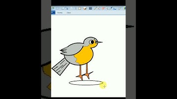 How To  #Draw A  #Robin  #Bird - Preschool #K.E.D.ARTS