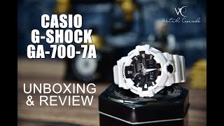 Casio G-Shock GA-700 unboxing and review #casiogshockga700