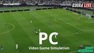 بث مباشر مباراة ريال مدريد ضد ريال أوفييدو اليوم الدوري الإسباني 2026 | PES Gameplay screenshot 2