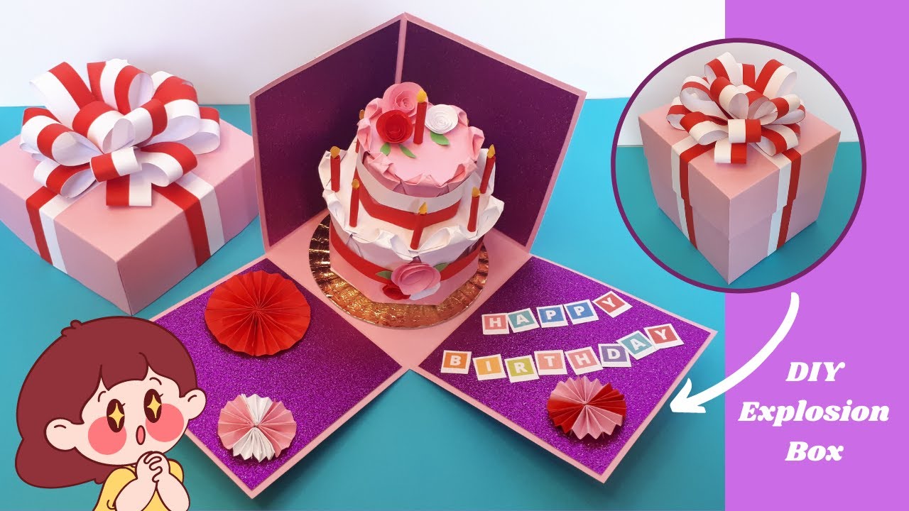 Surprise Photo Explosion Box · How To Fold An Origami Box · Papercraft on  Cut Out + Keep