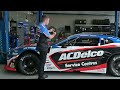 Jarrod Hughes unveils ACDelco Camaro with Caleb Byers