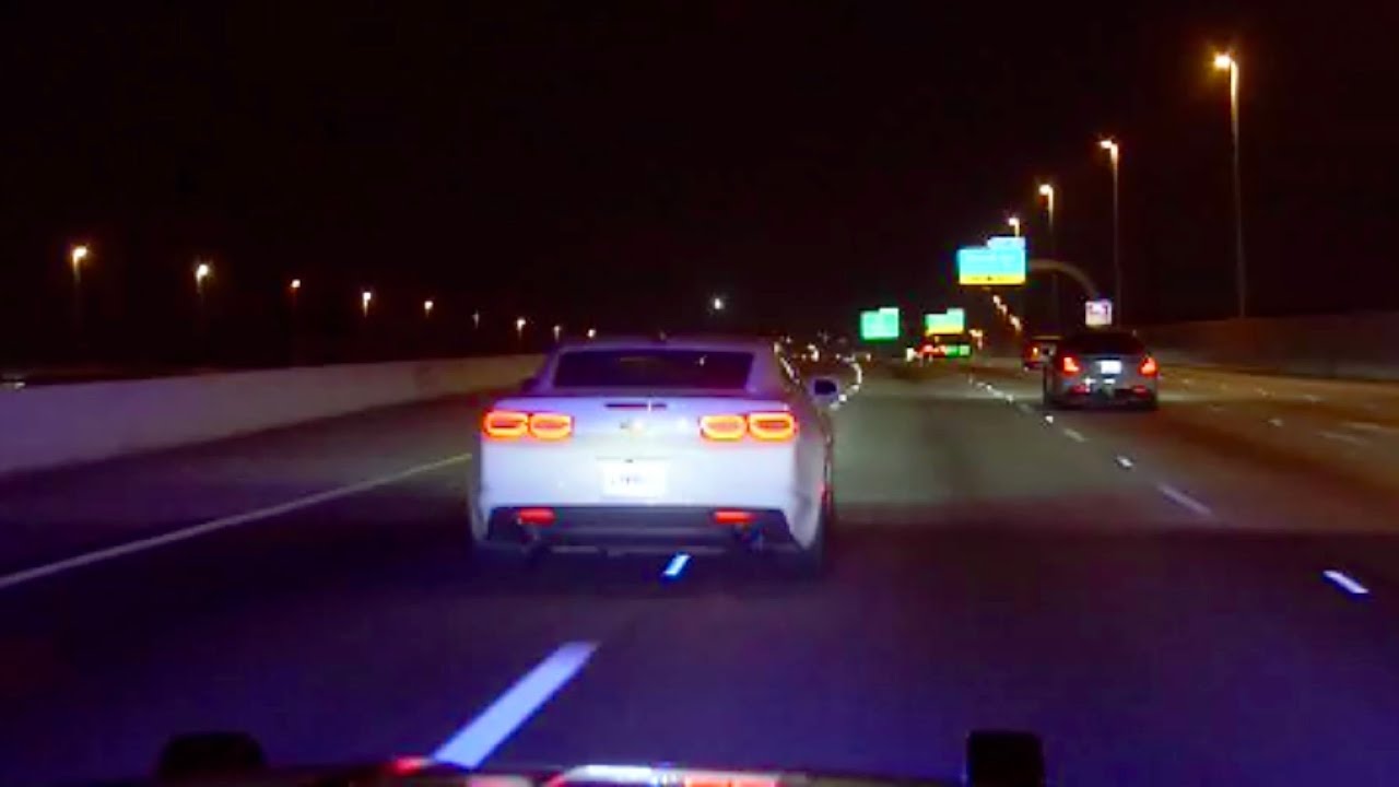 Suspect in Camaro Leads FHP on High-Speed Chase - YouTube