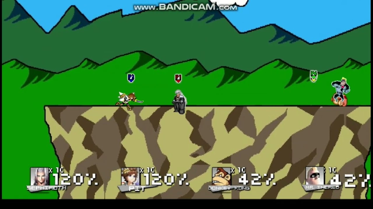 New Super Smash Flash - CPU Battles#1