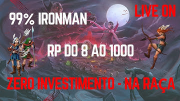 TIBIA - SAGA RP DO 8 AO 1000 ETEBRA - ZERO INVESTIMENTO FREE TO PLAY - LIVE SUBATHON LIMITE 48H +18