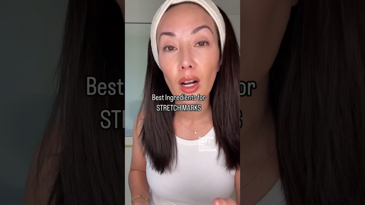 The best skincare ingredients for stretch marks! #skincare