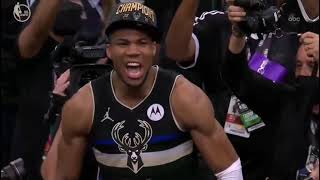 MVP Giannis Scores 50 Points in Game 6 NBA Finals and Milwaukee Bucks Win 1st NBA Title since 1971