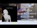 Cigarettes After Sex - Baby Blue Movie bass cover (with tabs)