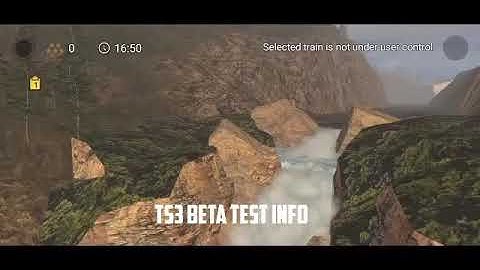 ANIMATED WATER FALL IN TRAINZ SIMULATOR 3 BETA TESTING