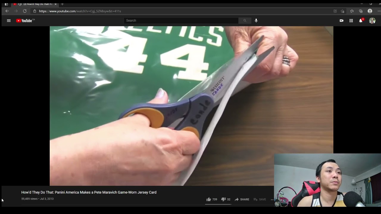 How do they make Game Worn Jersey NBA Cards / Episode 7