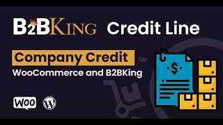 B2Bking Company Credit - Woocommerce Line Of Credit System Add-On By Webwizardsdev