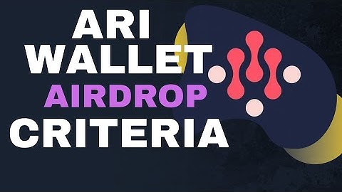 Ari Wallet Must-Do Task: Do this or Lose Your Reward. @IkabaMichaelTV 